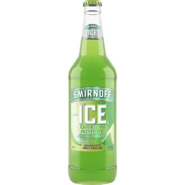 How many calories are in a bottle of Smirnoff Ice Green Apple?
