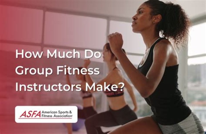 How much do group fitness instructors make per hour?