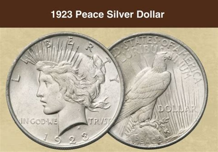 How much is a 1923 ms64 peace dollar worth?