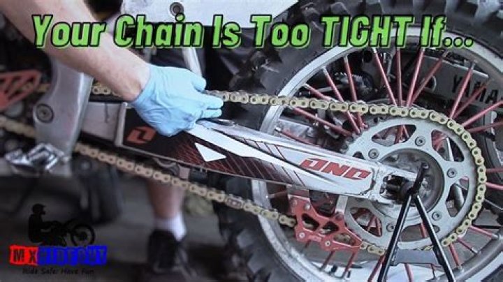 How tight should a quad chain be?