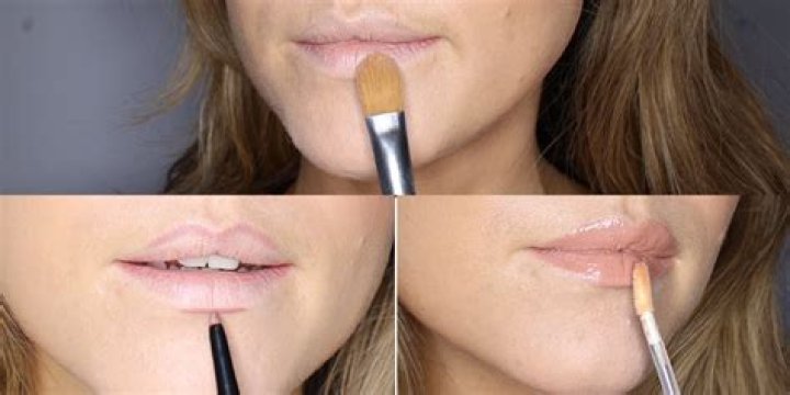 How to make your lips look bigger with concealer?
