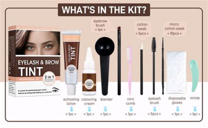 Is eyebrow tint safe for eyelashes?