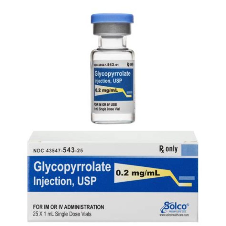 Is glycopyrrolate the same as Robinul?