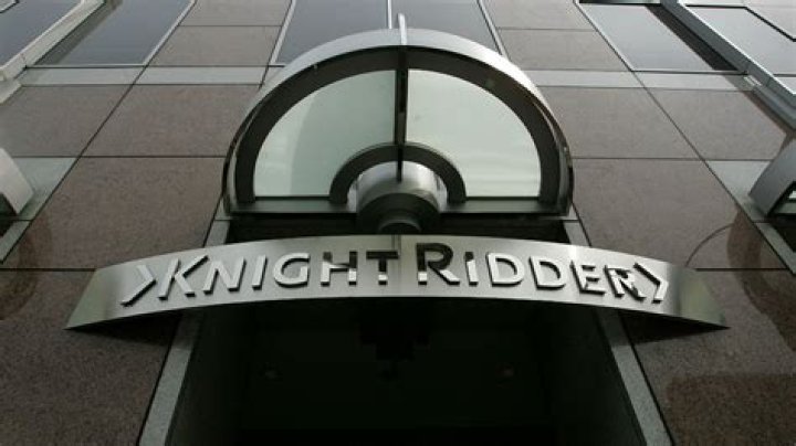 Is Knight Ridder newspaper still in business?