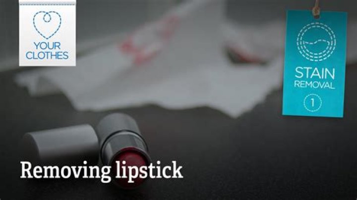 Is lipstick easy to remove from clothes?