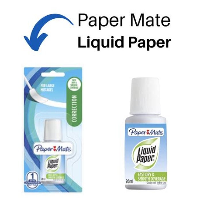 Is liquid paper the same as white out?