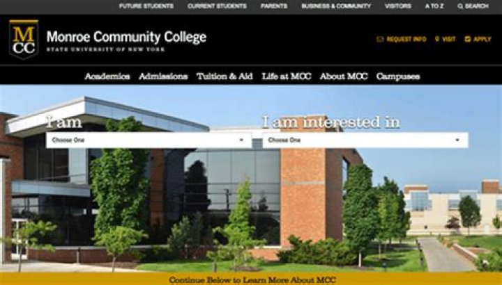 Is Monroe Community College the same as Monroe College?