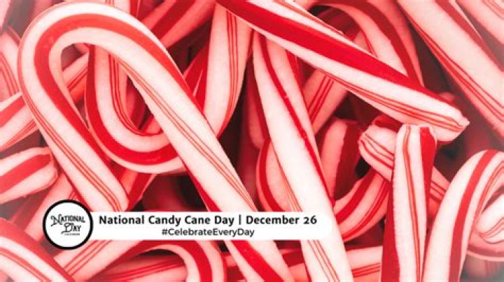 Is the day after Christmas National Candy Cane Day?