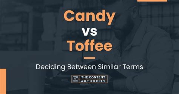 Is there a difference between toffee and English toffee?