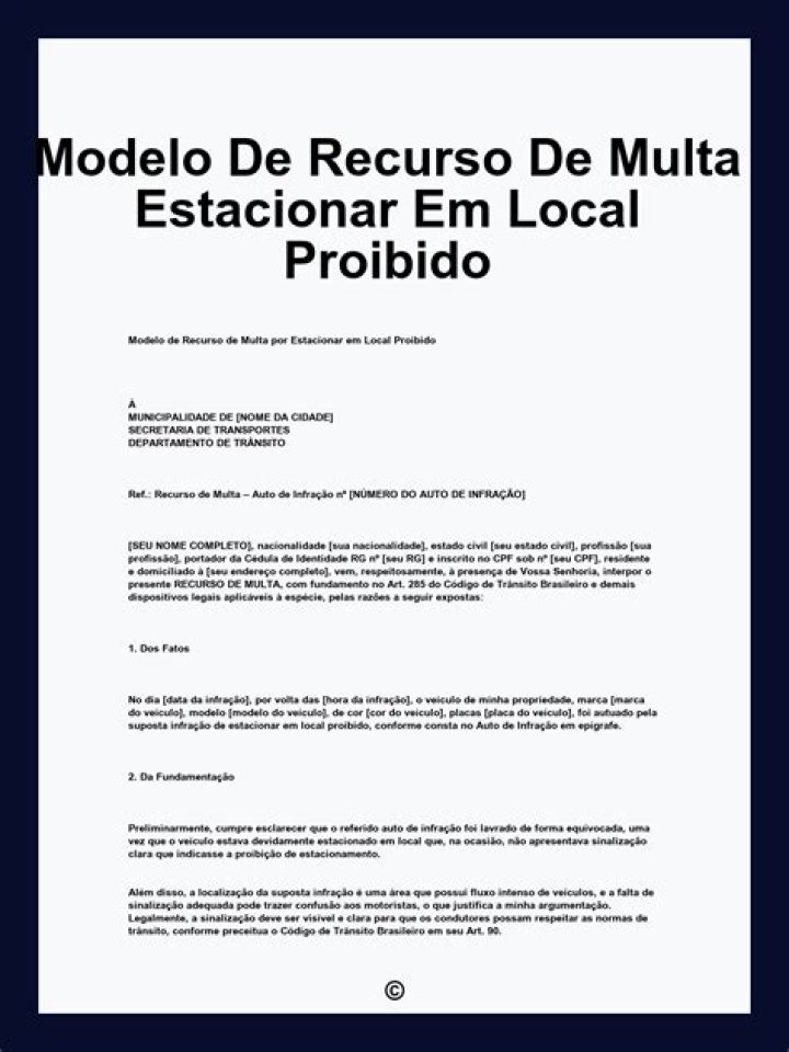 Qual valor da multa por estacionar em local indevido 2020?