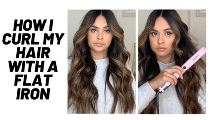 Should you flat iron hair before curling?