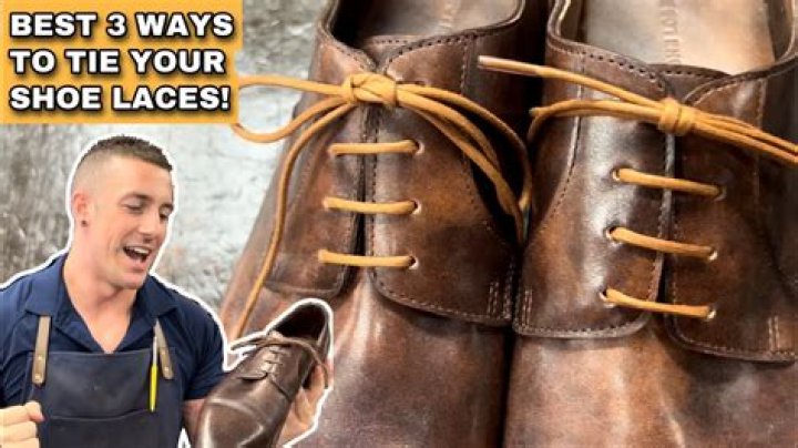 What age should you be able to tie your shoes?