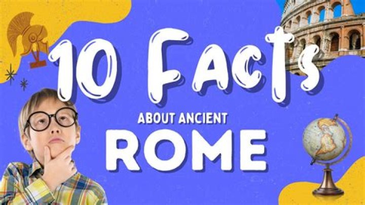 What are 10 facts about Rome?