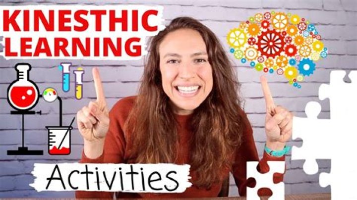 What are examples of kinesthetic learning activities?