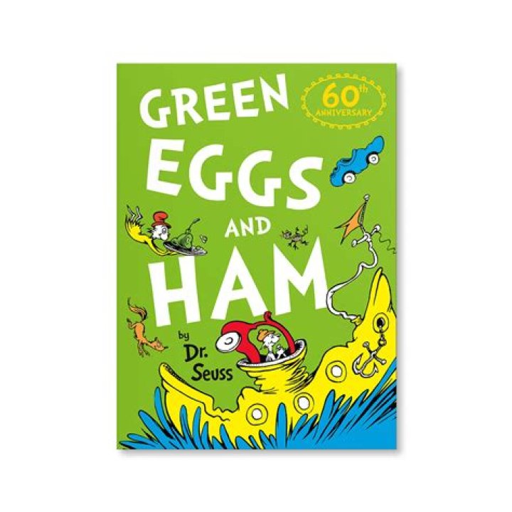 What are the 50 words in Green Eggs and Ham?