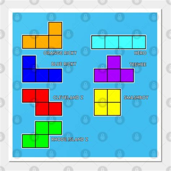 What are the different pattern blocks?