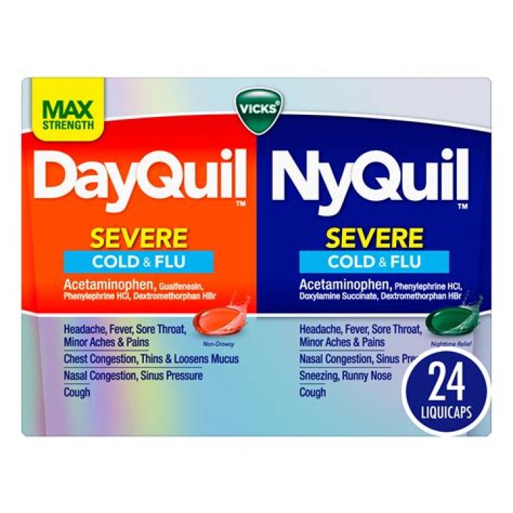 What are the main ingredients in NyQuil?