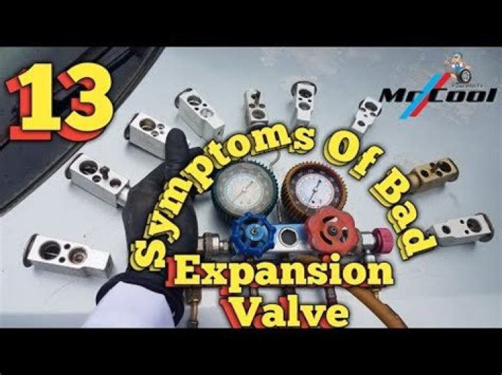 What are the symptoms of a bad expansion valve?
