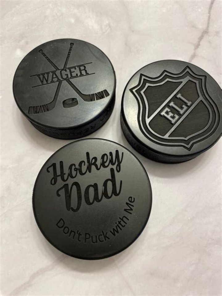 What can I do with old hockey pucks