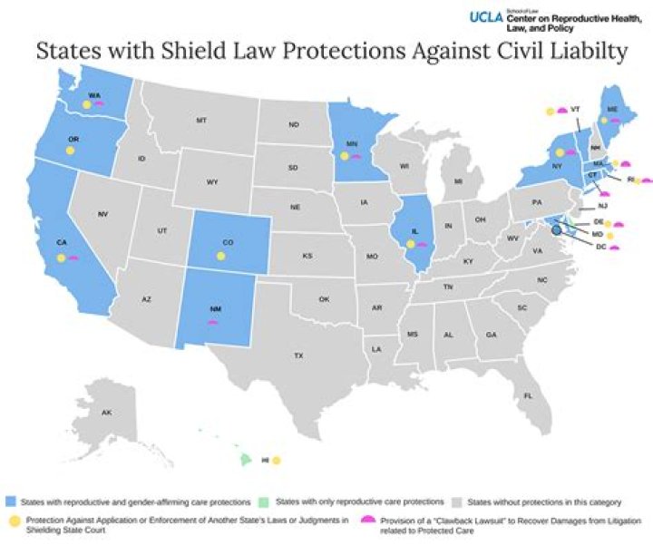 What cases led shield laws?