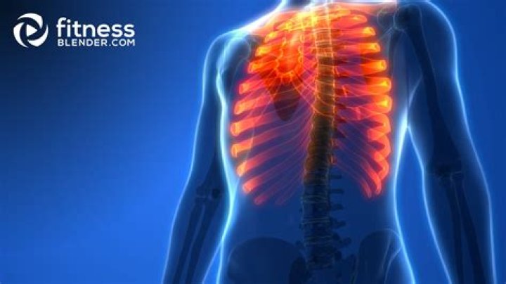 What causes sharp pain under right rib cage?