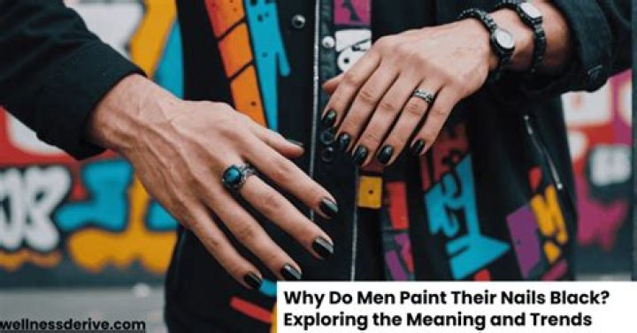 What cultures paint their nails?
