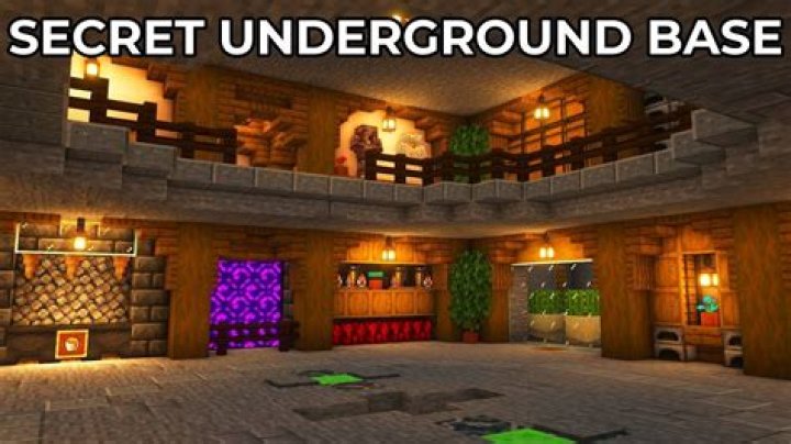 What do you need to build an underground base?