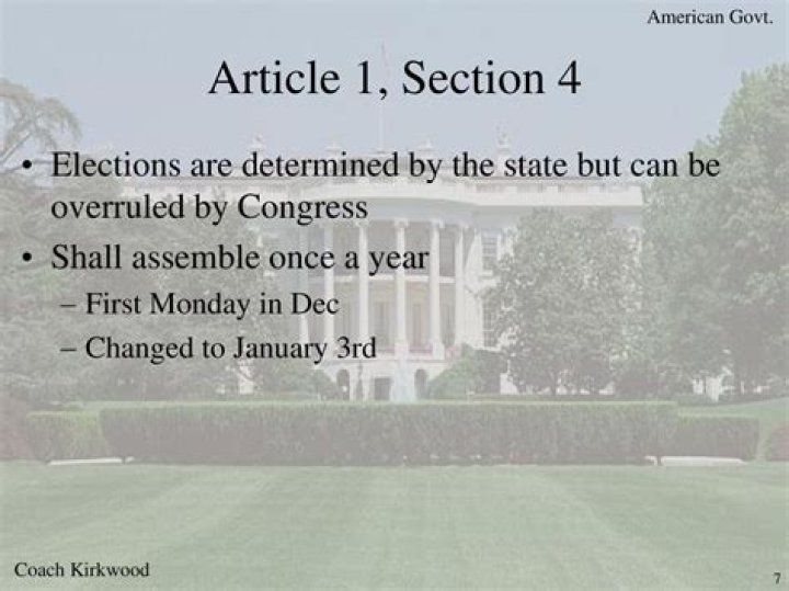 What does Article 1 Section 3 of the Constitution mean?