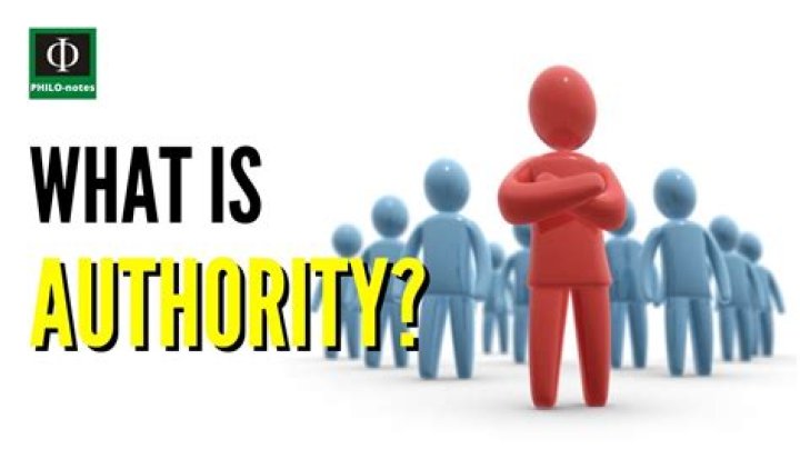 What does authority mean biblically?