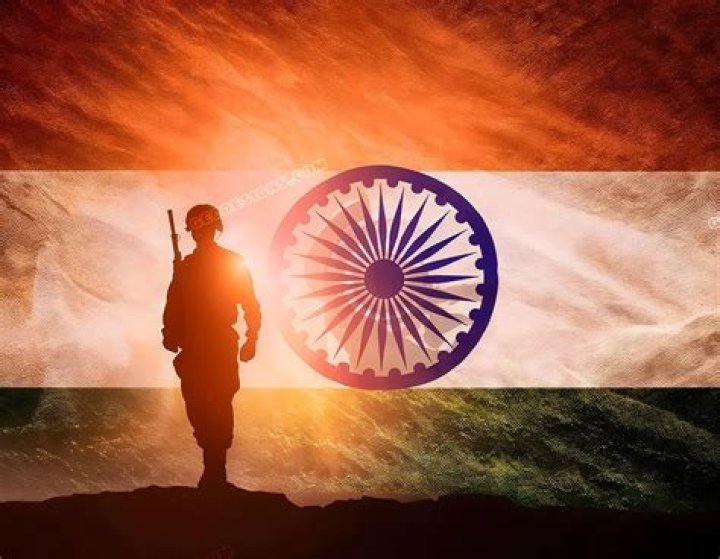 What does Indian Army flag represent?