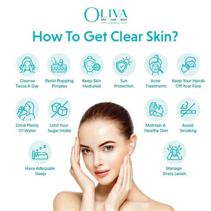 What does it mean to have a clear complexion?