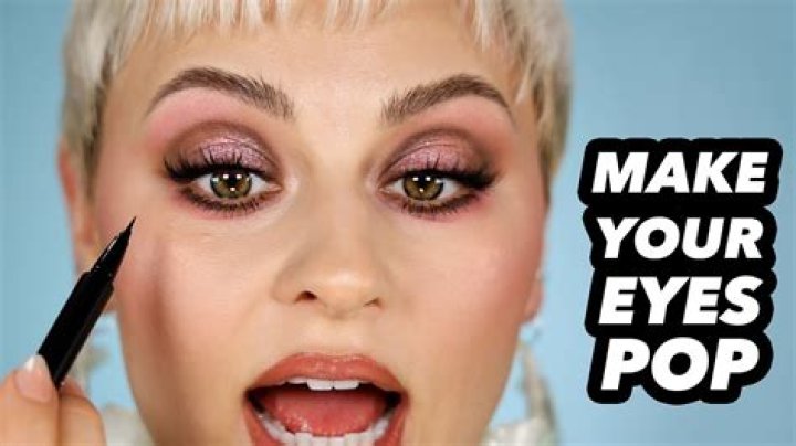 What does it mean to make your eyes pop?