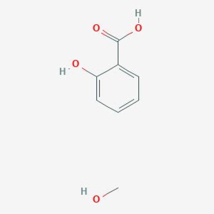 What does methanol and salicylic acid form