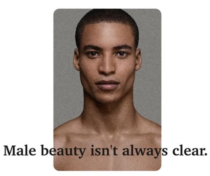 What features make a man beautiful?