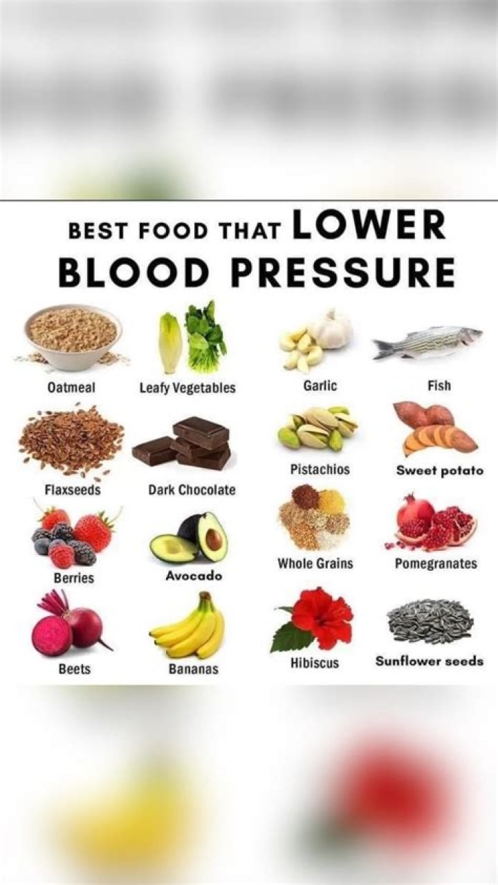 What food brings blood pressure down