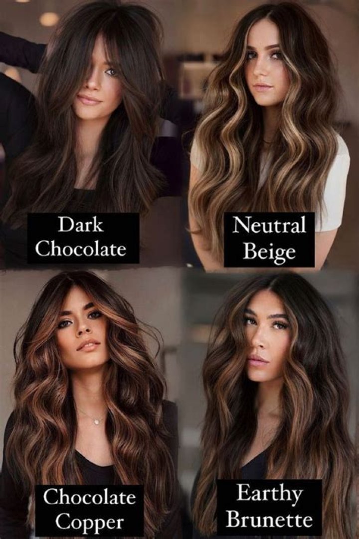 What highlight color is best for dark brown hair?