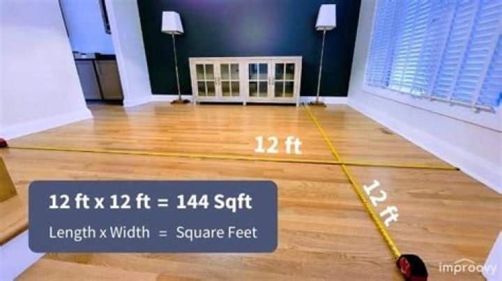 What is 15 feet by 13 feet in square meters?
