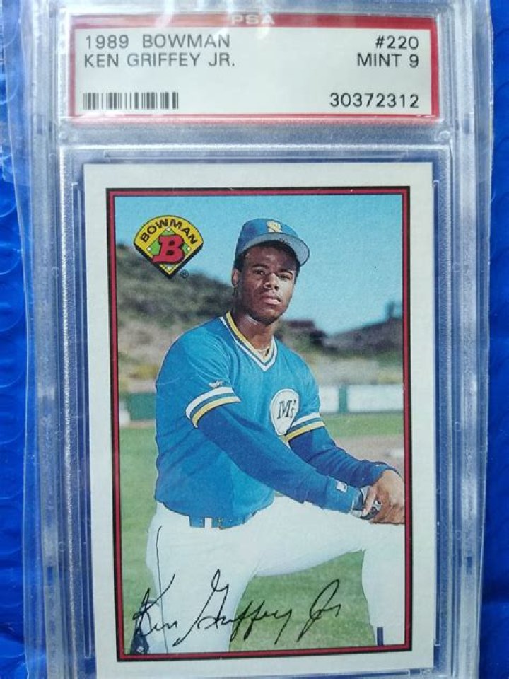 What is a 1989 Ken Griffey Jr Upper Deck rookie card worth?
