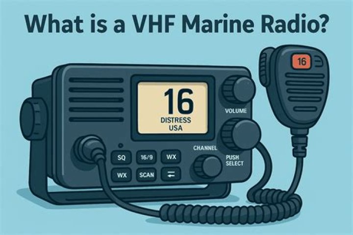 What is a hailer on a VHF radio?