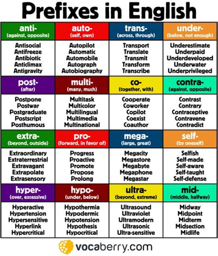 What is a prefix meaning great?