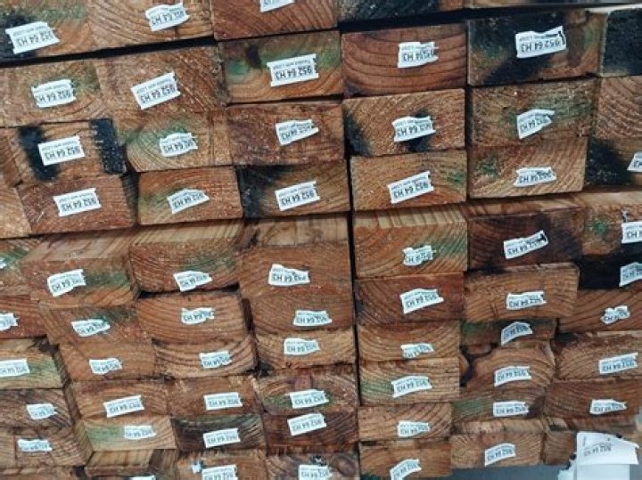 What is alkaline copper quaternary treated wood?