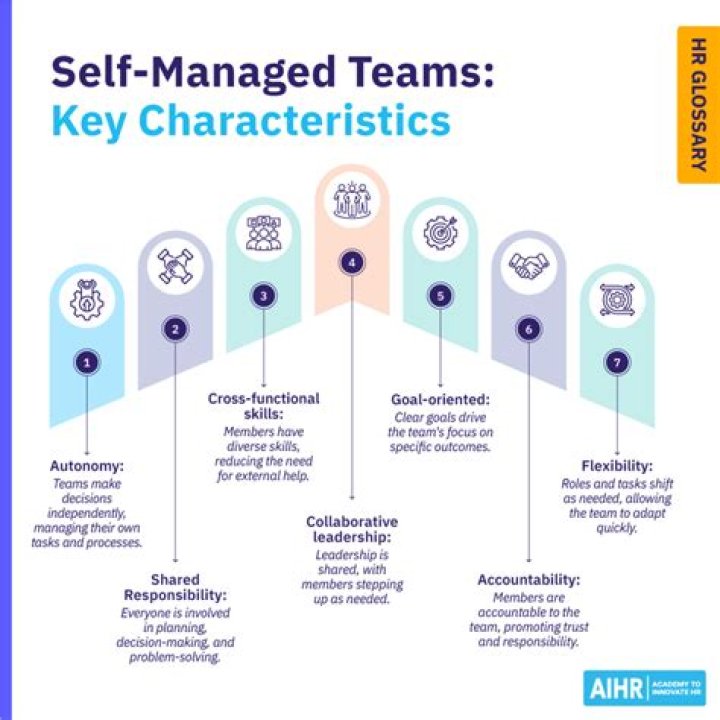 What is an example of a self managed team?