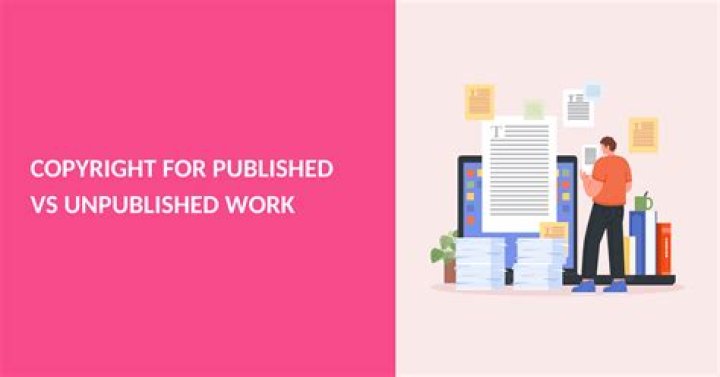 What is an unpublished work copyright?