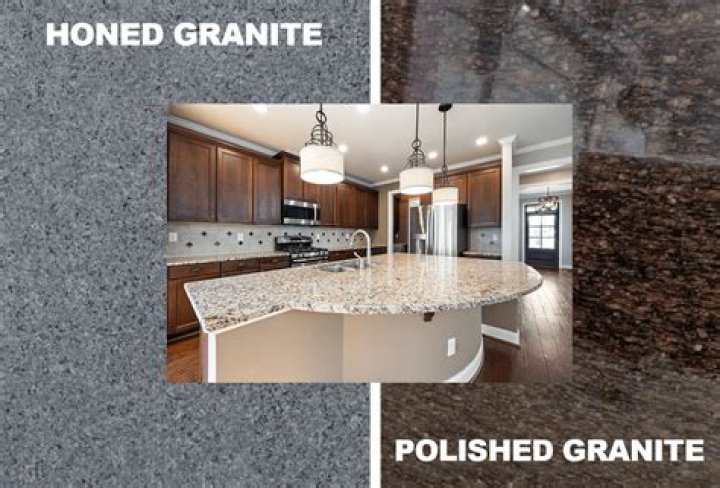 What is better honed or polished granite?