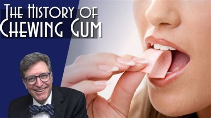 What is chewing gum Flavour?