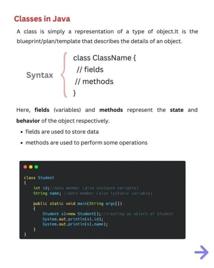 What is className class in Java