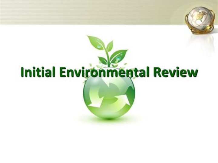 What is initial environment review?