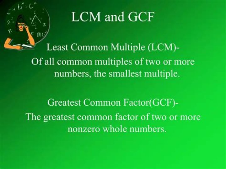 What is LCM & GCF?