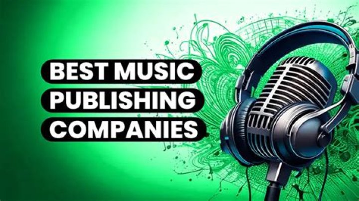 What is the best music publishing company?