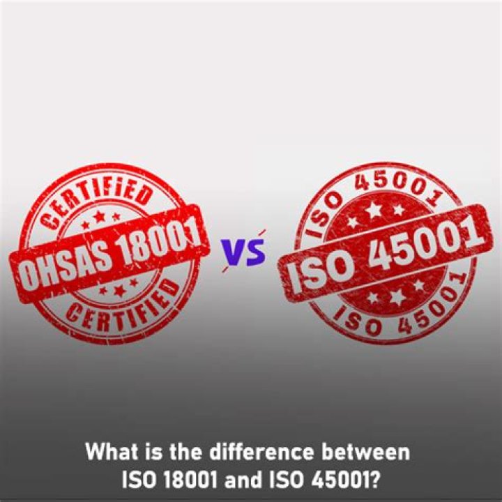What is the difference between ISO 18001 and ISO 45001?